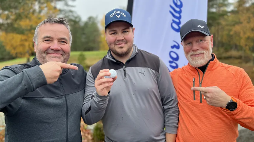 Herman Hvidsten fikk HIO på hull 17. Gratulerer!